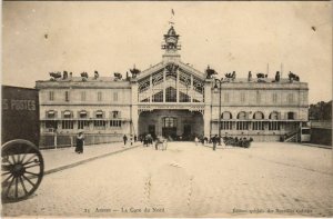 CPA AMIENS Gare du Nord (18497)