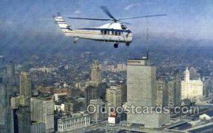 Chicago Helicopter Airways Airplane, Airlines, Unused 