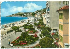 Italy, ARMA, Lungomare, Sea-walk, 1958 used Postcard