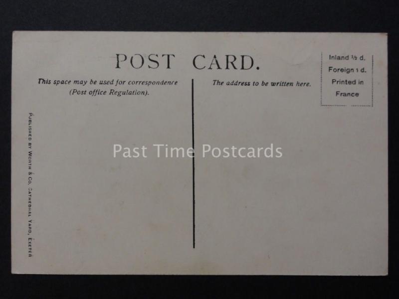 Devon: EXETER Rougemont Castle - Old Postcard by Worth's