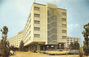 Jamaica New York 1960s Postcard International hotel John F. Kennedy Airport