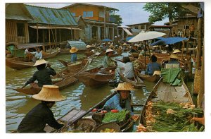 Wad Sai Floating Market, Dhonburi, Thailand