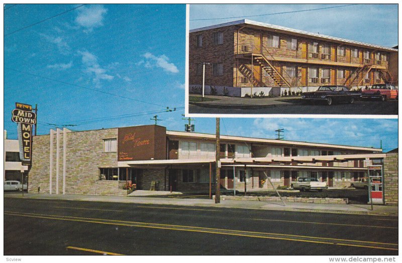 Midtown Motel , PORTLAND , Oregon , 50-60s