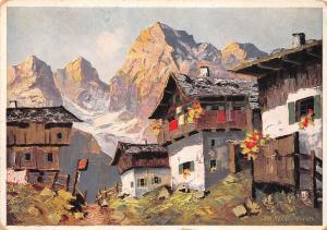BR23011 K Hecker Painting postcard