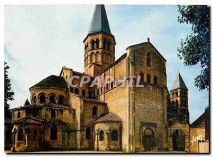 Modern Postcard Paray le Monial Saone et Loire Basilica and its Apse