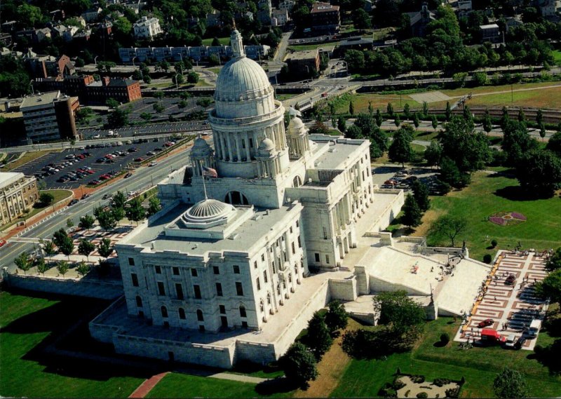 Rhode Island Providence View Of The State House