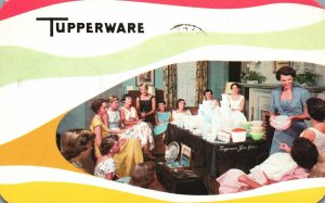 Vintage Postcard 1957 Tupperware Party Games And Prizes Food Preserving Tips