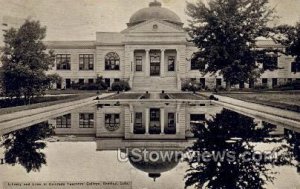 Library and Lake at CO. Teachers College - Greeley, Colorado CO  