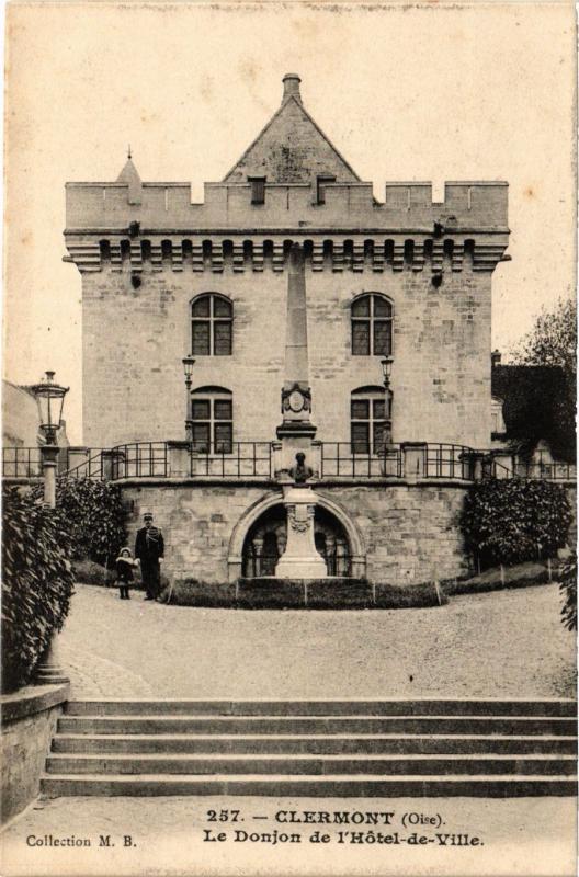 CPA CLERMONT - Le Donjon de l'Hotel-de-Ville (291188)