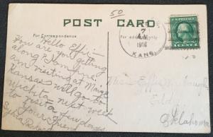 Vintage Postcard Used “Friendship” Handdrawn? LB