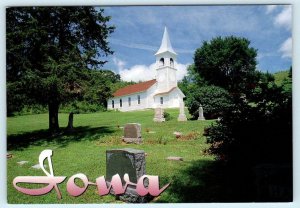 MOORHEAD, Iowa IA ~ Loess Hills INGEMANN DANISH LUTHERAN CHURCH  4x6 Postcard