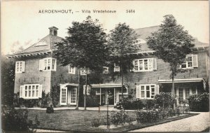 Netherlands Aerdenhout Villa Vredehoeve Vintage Postcard 04.08 