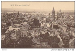 Blick Vom Stephansturm, Mainz (Rhineland-Palatinate), Germany, PU-1947