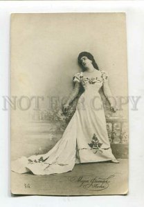 3139121 Medea FIGNER Italian OPERA Singer TOSCA Vintage PHOTO