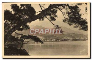 Old Postcard Menton Alpes Maritimes New Town view of Cap Martin