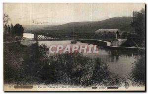 Old Postcard Rethondes View On Aisne Mont St Mark