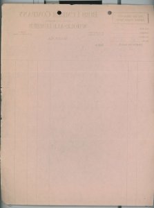 1951 Bibb Lumber Company Macon GA Rough and Dressed Wholesale Lumber Invoice 313 