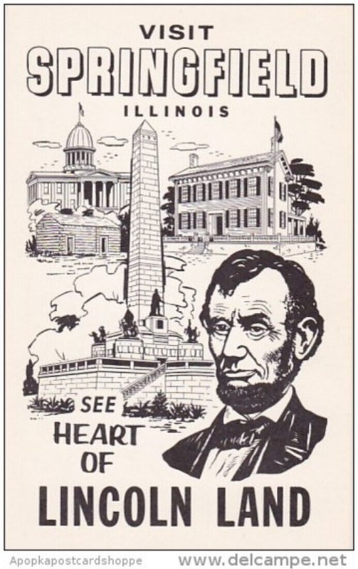 Illinois Springfield The Heart Of Lincoln Land