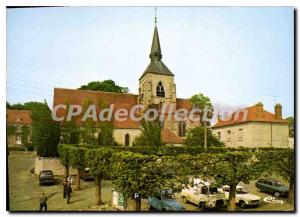 Postcard Modern Jouy sur Morin (S & M) His church the thirteenth century