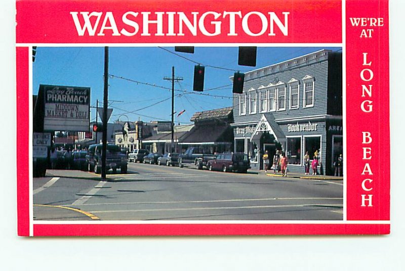 Buy Postcard Long Beach Pharmacy Boardwalk Washington