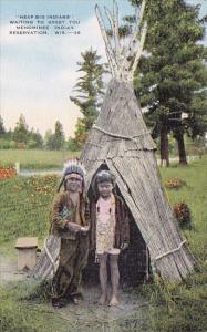 Heap Big Indians Waiting To Greet You Menominee Indian Reservation Wisconsin