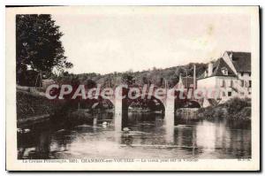 Postcard Old Chambon-sur-Voueize Old Bridge On The Voueize