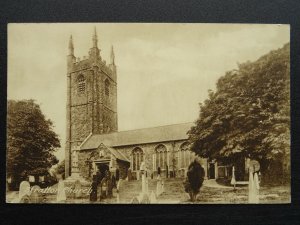 Cornwall STRATTON St Andrew's Church c1908 Postcard by Frith / P Hannaford