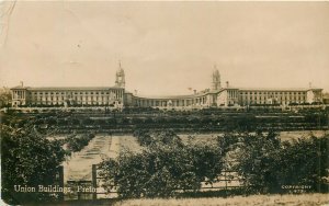 South Africa Pretoria Union Buildings 1928 real photo postcard