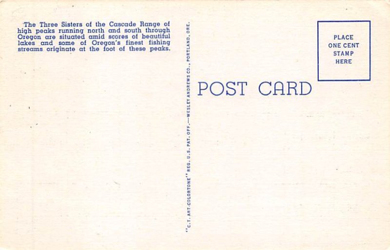 Three Sisters Bend, Oregon OR  