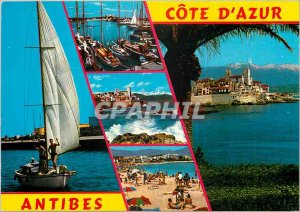 'Modern Postcard Antibes Cote d''Azur'
