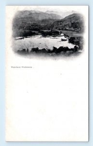 Waterhead Windermere Lake District England UK UDB Postcard