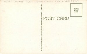 Texas Multi View Winter artist impression Teich Postcard 22-10503