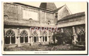 Old Postcard Cloister of Cadouin