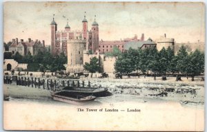 Postcard - The Tower of London, England