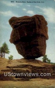 Balanced Rock - Garden of the Gods, Colorado CO  