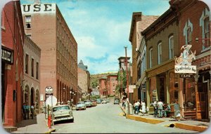 Vtg Eureka Street Famous Old Mining Town Central City Colorado CO Postcard