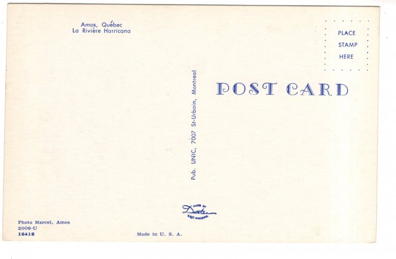 La Riviere Harricana, Amos, Quebec