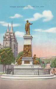 SALT LAKE CITY, Utah, 1930-40s; Pioneer Monument