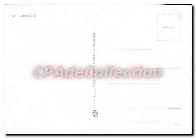 Postcard Modern Barcelona
