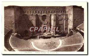 Orange - Interior of the Theater Antique - The Great Wall - Old Postcard