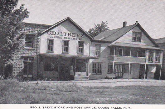 New York Cooks Falls George I Treyz Store and Post Office