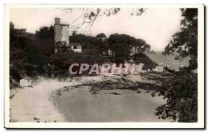 Postcard Old Noirmoutier beach of Anse red and round plantier