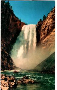 Haynes 41 SERIES #351 The Upper Falls of the Y'stone, Yellowstone National Park