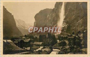 Old Postcard Lauterbrunnen