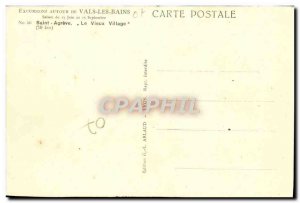 Postcard Old St. Agreve The Old Village