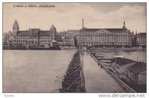 Schiffbrucke, Coblenz a. Rhein, Germany, 1900-1910s