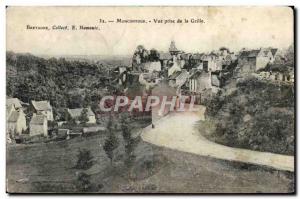 Old Postcard View Moncontour Taking the Grid