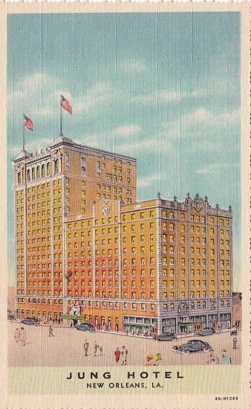 Postcard Jung Hotel New Orleans LA