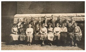 RPPC 1900's Class Graduation Photo PC1877
