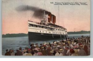 TORONTO ONTARIO Niagara Navigation Ship \Cayuga\ PC